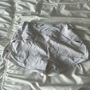 White Lululemon short